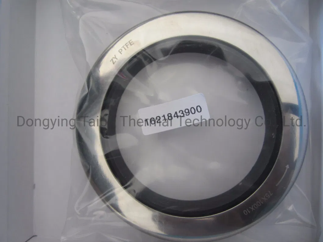 T 2PCS/Lot Double Lips PTFE Shaft Seal Oil Seal for Air Compressor Parts